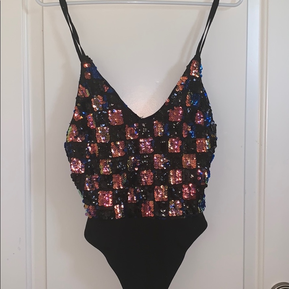 Women’s Sequence Color-block Bodysuit